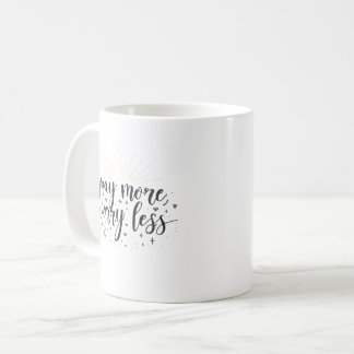 Caneca De Café Pray More Worry Less Mug