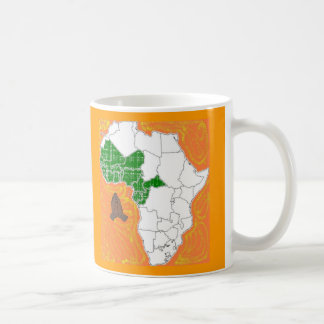 Caneca De Café Pray para África ocidental