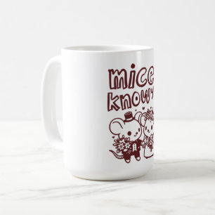 Caneca de Café "Prazer em Conhecê-lo" - Social Fof