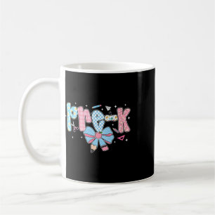 Caneca De Café Pré-k Laço Coquete Ck Para a Escola Primeiro Dia D