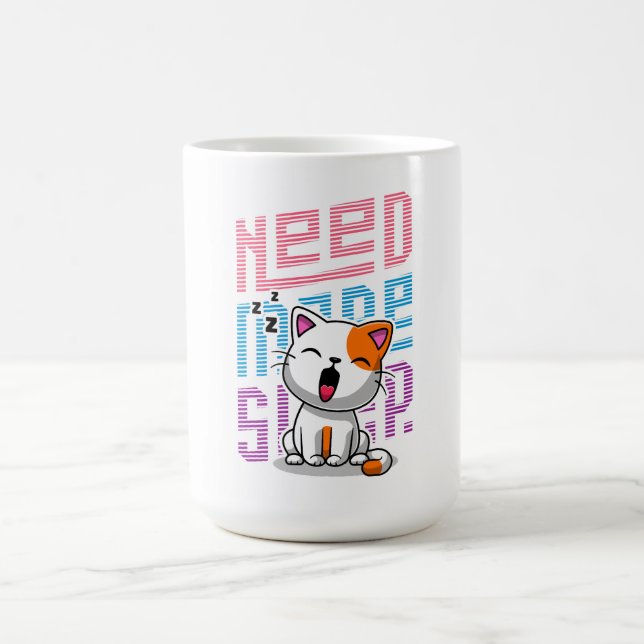 Caneca De Café Precisa de mais latência | Engraçada expressão de  (Centro)