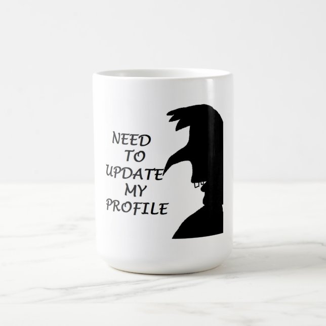 CANECA DE CAFÉ PRECISO ATUALIZAR MEU PERFIL (Centro)
