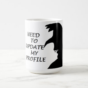 CANECA DE CAFÉ PRECISO ATUALIZAR MEU PERFIL