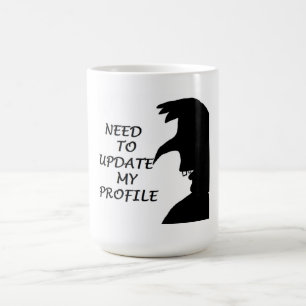 CANECA DE CAFÉ PRECISO ATUALIZAR O MEU PERFIL