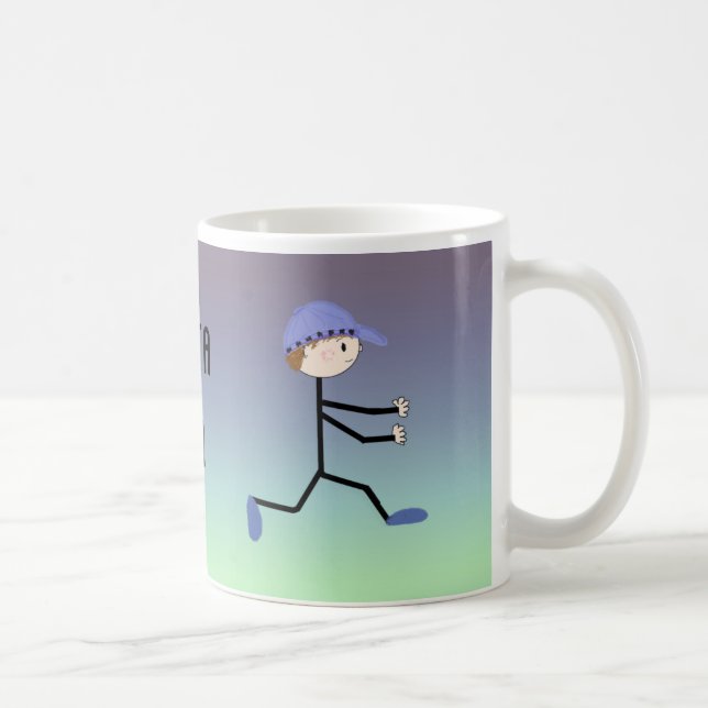 Caneca De Café Preciso Correr (Direita)