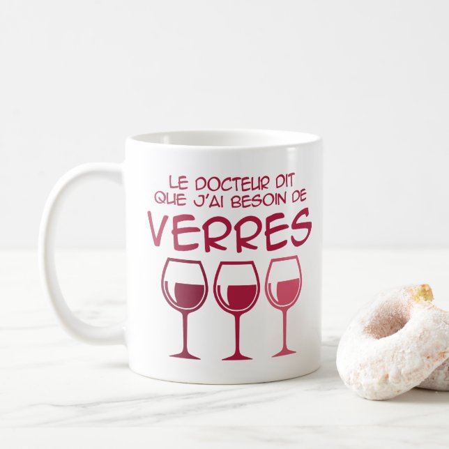 Caneca De Café Preciso de copos (Com Donut)