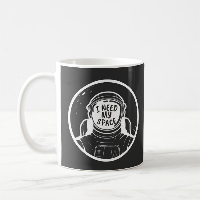CANECA DE CAFÉ PRECISO DE ESPAÇO (Esquerda)
