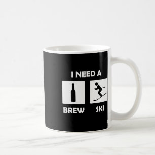 Caneca De Café Preciso De Um Bebendo De Cerveja Engraçado De Brew