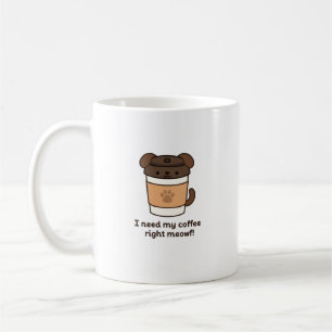 Caneca De Café Preciso Do Meu Café Bem-Vestido! - Taça de Café Ca