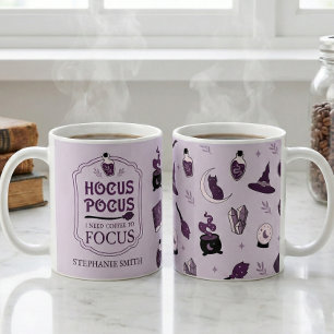 Caneca De Café Preciso Do Meu Café Para Concentrar As Bruxas