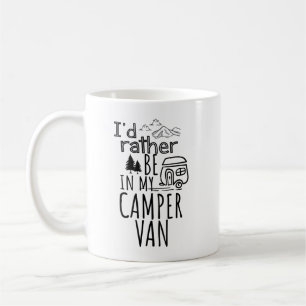 Caneca De Café Preferencialmente Estaria Em Minha Camper Van