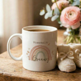 Caneca De Café Pregnancy Announcement Granny Gif