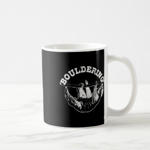 Caneca De Café Preguiça Bouldering Engraçado Escalada Escalador B
