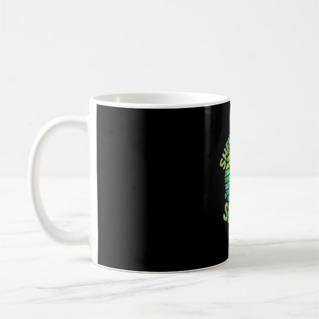 Caneca De Café Preguiça Dia de São Patrício Travessuras de Pregui (Esquerda)
