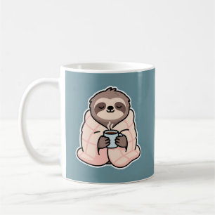 Caneca De Café Preguiça Sonolenta Bebidas Engraçadas da Manhã