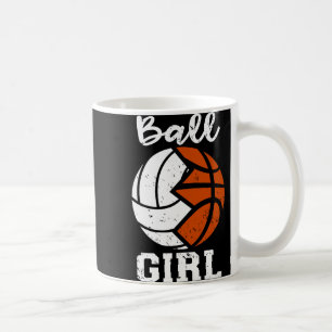 Caneca De Café Prêmio de Garota Engraçada de Voleibol