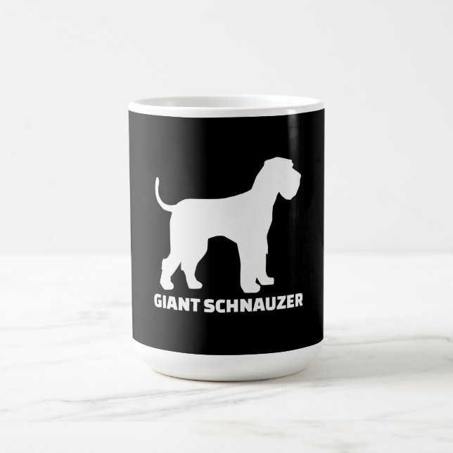 Caneca De Café prêmio schnauzer gigante (Centro)