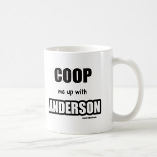 Caneca De Café Prenda-me acima com Anderson