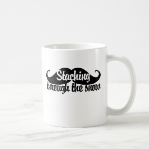 Caneca De Café Prendendo a neve