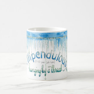 Caneca De Café Prendendo por um segmento