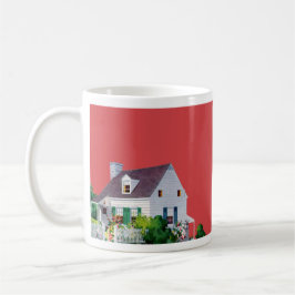 Caneca De Café Prendido nesta cidade pequena horrívea