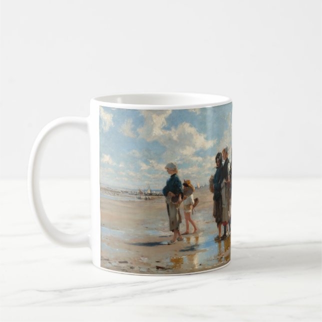 Caneca De Café Preparando-se para Pescar de John Singer Sargent (Esquerda)