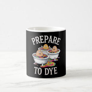 Caneca De Café Prepare-se Para Morrer Caça Engraçada de Ovos de P