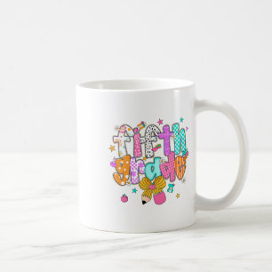 Caneca De Café Préppy De Volta à Escola 5ª Série Coquette Bow Men