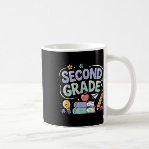 Caneca De Café Préppy Segunda Série De Volta à Escola Ensino 2ª S