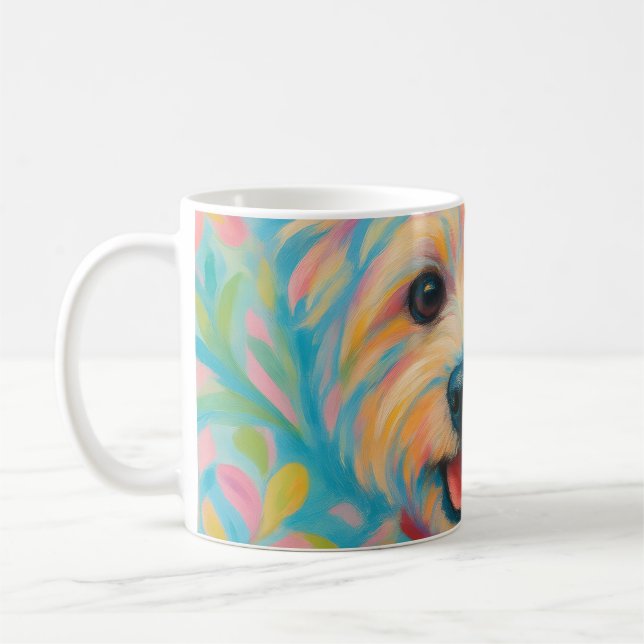 Caneca De Café Preppy Westie (Esquerda)