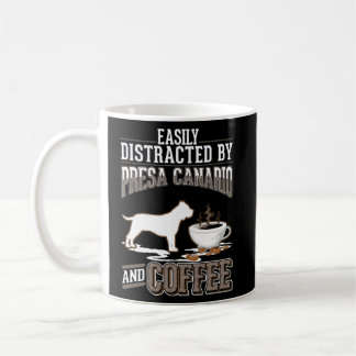 Caneca De Café Presa Canario E Coffee Dogo Canario