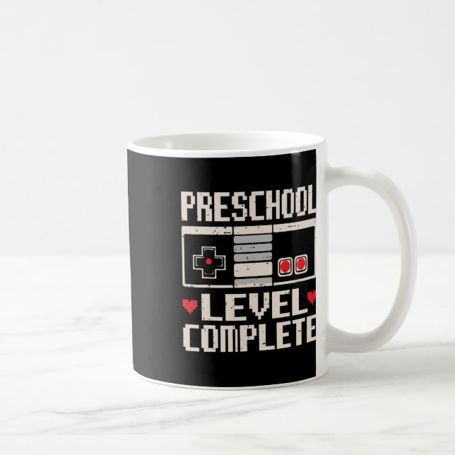 Caneca De Café Preschool Level Complete Gamer Cl Of 2025 Graduati (Direita)