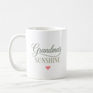 Caneca De Café Presente Aconchegante do Sol da Vovó