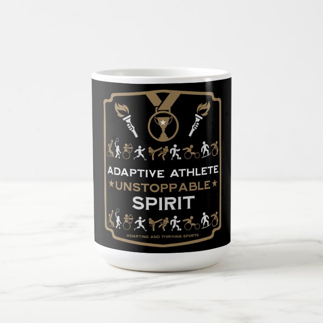 Caneca De Café Presente Adaptive Disabled Sports (Centro)