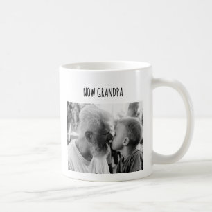 Caneca De Café Presente Agora Vovô para Novo Vovô Pai Presente de
