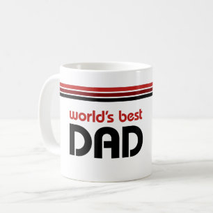 Caneca De Café Presente Clássico do Dia dos Pais para o Melhor Pa