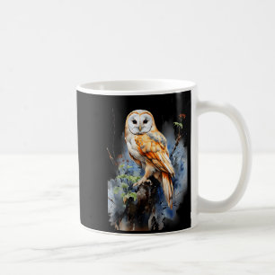 Caneca De Café Presente Coruja Coruja-das-torres Realista Naturez