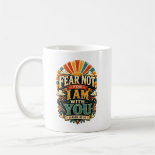 Caneca De Café Presente Cristão Vintage Sem Medo Explosão de Sol