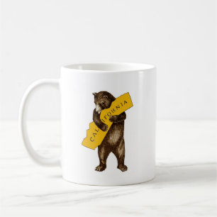 Caneca De Café Presente da Califórnia para o Alojamento do Urso 