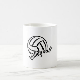 Caneca De Café Presente da Equipe de Voleibol de Praia