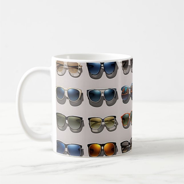 Caneca De Café Presente de acessório de cozinha temático de óculo (Esquerda)