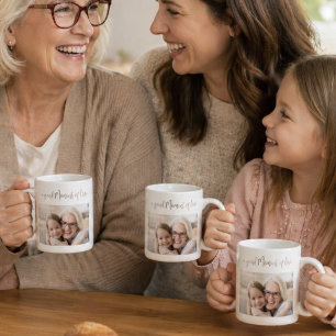 Caneca De Café Presente de Acrílico com Foto do Dia das Mães para