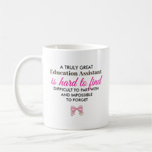Caneca De Café Presente de Agradecimento de Assistente de Educaçã