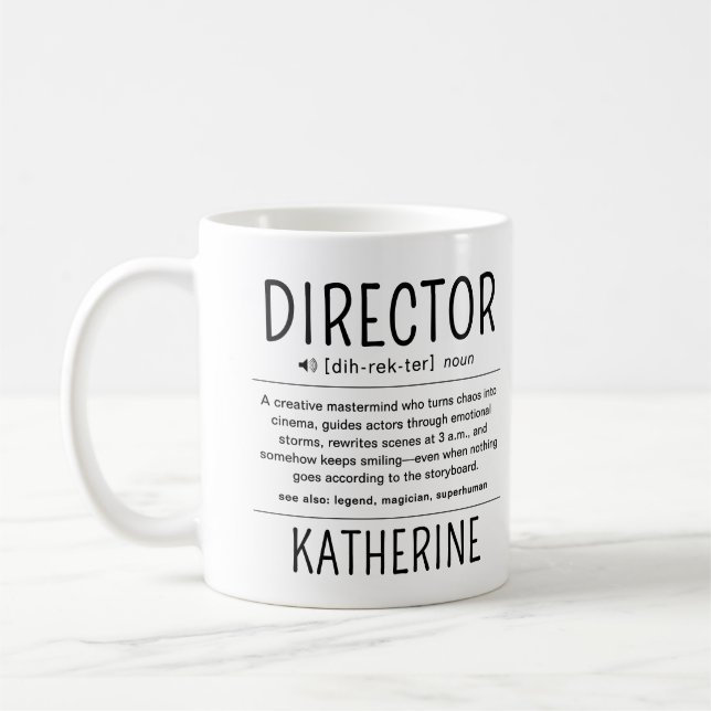 Caneca De Café Presente de Agradecimento Personalizado e Divertid (Esquerda)