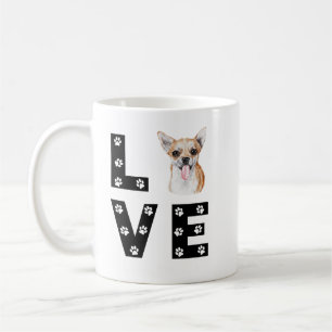 Caneca De Café Presente de Amor de Cachorrinho de Cachorro Chihua