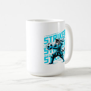 Caneca De Café Presente de Anime para Atacante para Jogadores e T