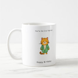 Caneca De Café Presente de aniversário, aniversário temático de g