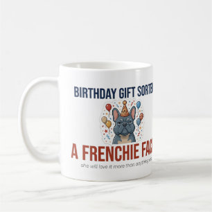 Caneca De Café Presente de aniversário engraçado do Bulldog Franc