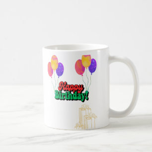 Caneca De Café presente de aniversário feliz para você