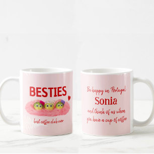 Caneca De Café Presente de Aniversário para Melhores Amigos Legum